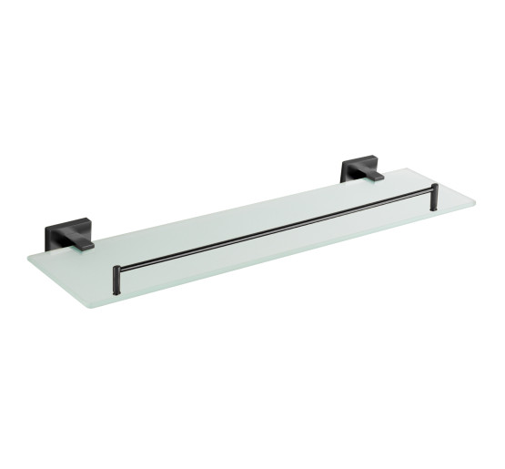 Полиця скляна VBI MERCURY BLACK