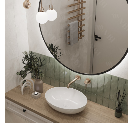 Умивальник (раковина) VBI LIVORNO WHITE накладний