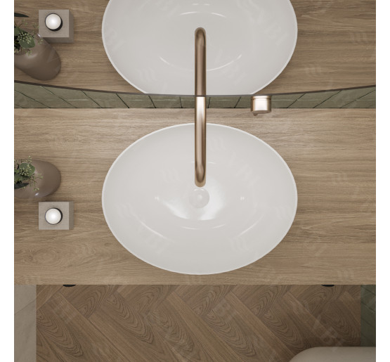 Умивальник (раковина) VBI LIVORNO WHITE накладний