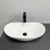 Умивальник (раковина) VBI TURIN S WHITE накладний