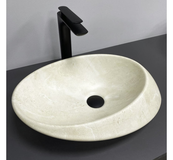 Умывальник (раковина) VBI ROTELLO IVORY MATT накладной