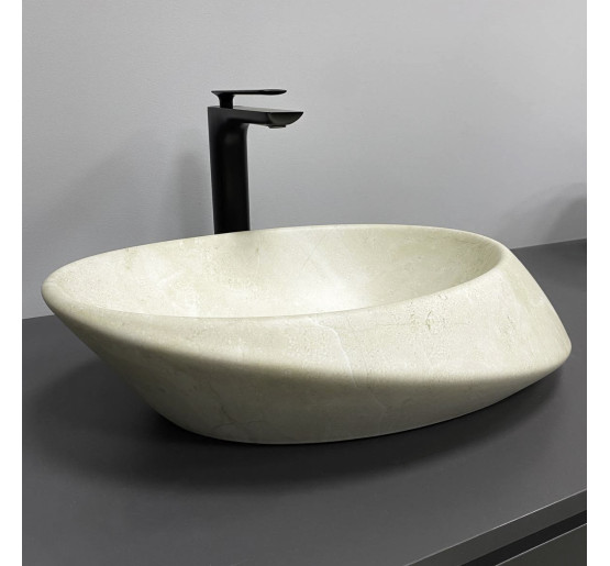 Умывальник (раковина) VBI ROTELLO IVORY MATT накладной