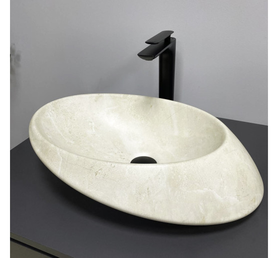 Умывальник (раковина) VBI ROTELLO IVORY MATT накладной