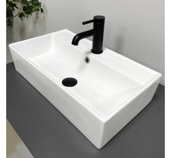 Умивальник (раковина) VBI TAVERNOLA WHITE накладний