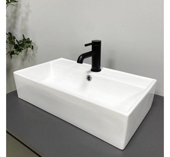 Умивальник (раковина) VBI TAVERNOLA WHITE накладний