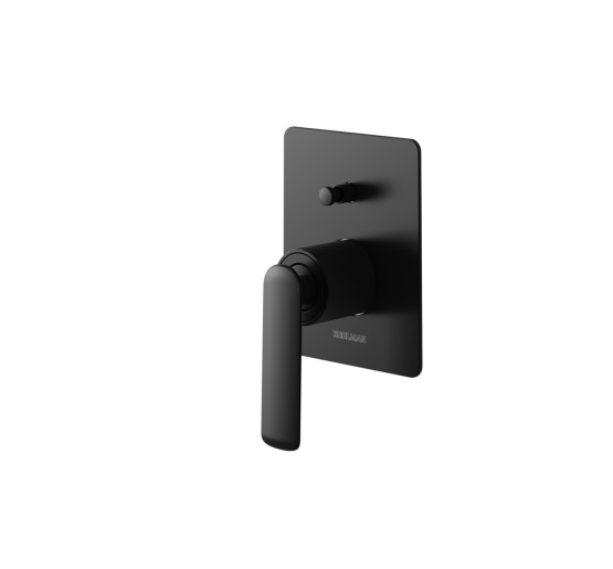 Душевая система KOHLMAN EXPERIENCE 25 BLACK + BOX скрытого монтажа