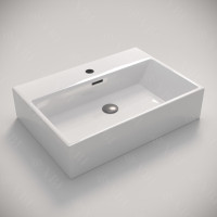 Умивальник (раковина) VBI PADUA 50 WHITE накладний підвісний
