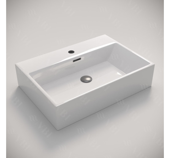 Умивальник (раковина) VBI PADUA 50 WHITE накладний підвісний