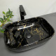 Умывальник (раковина) VBI RAVENNA MARBLE BLACK GLOSSY накладной
