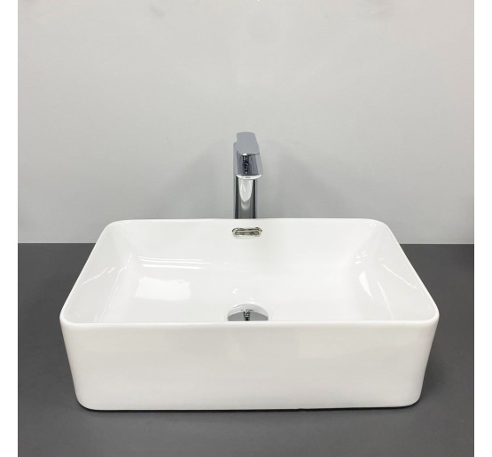 Умывальник (раковина) VBI ARABBA WHITE накладной