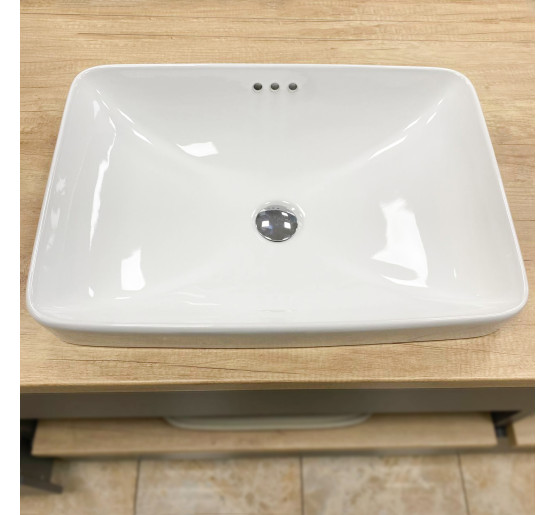 Умивальник (раковина) VBI BITETTO WHITE врізний