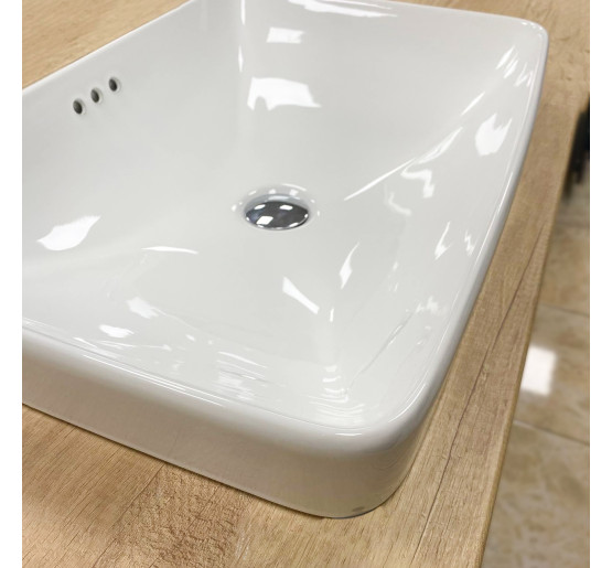 Умивальник (раковина) VBI BITETTO WHITE врізний