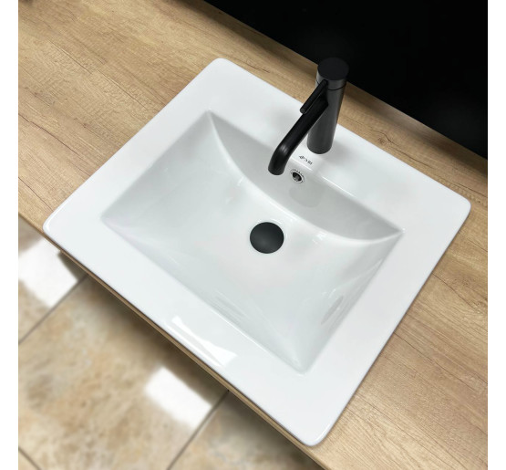 Умывальник (раковина) VBI FERRARA 50 WHITE врезной