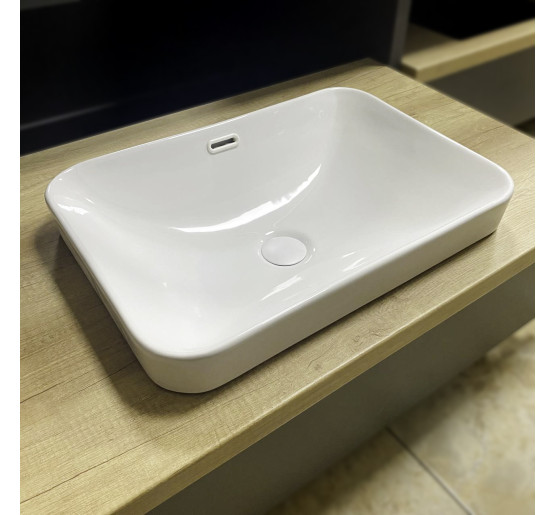 Умивальник (раковина) VBI BITRITTO S WHITE врізний