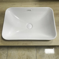 Умивальник (раковина) VBI BITRITTO S WHITE врізний