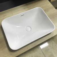 Умивальник (раковина) VBI BITRITTO S WHITE врізний