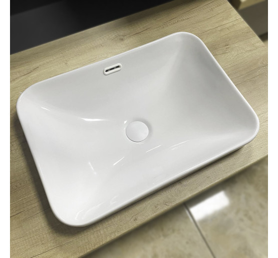 Умивальник (раковина) VBI BITRITTO S WHITE врізний