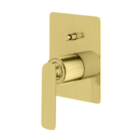 Душова система KOHLMAN EXPERIENCE 30 BRUSHED GOLD + BOX прихованого монтажу *