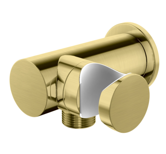 Душова система KOHLMAN EXPERIENCE 30 BRUSHED GOLD + BOX прихованого монтажу *