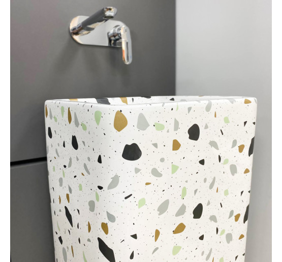 Умивальник (раковина) VBI LUKKA TEĎZO GLOSSY напольний