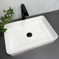 Умивальник (раковина) VBI TRIEST S WHITE накладний