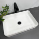 Умивальник (раковина) VBI TRIEST S WHITE накладний