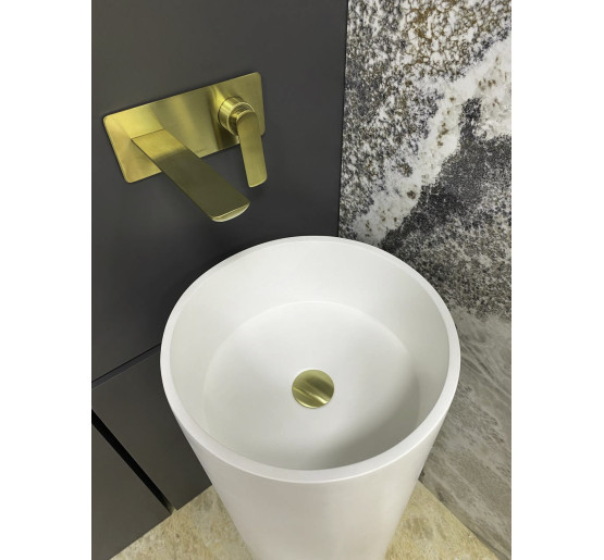 Умивальник (раковина) VBI CATANIA WHITE MATT підлоговий