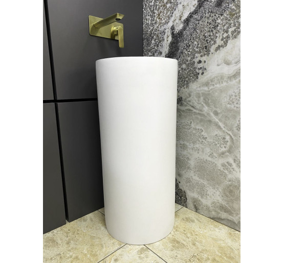 Умивальник (раковина) VBI CATANIA WHITE MATT підлоговий