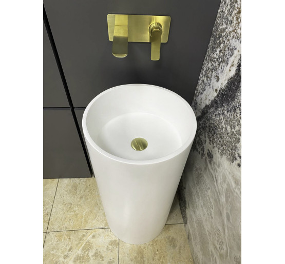 Умивальник (раковина) VBI CATANIA WHITE MATT підлоговий