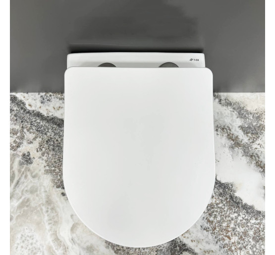 Підвісний унітаз VBI VULCANO WHITE GOLD EDGE