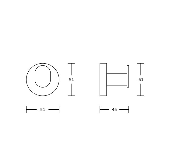 Крючок для полотенец VBI URANUS BLACK