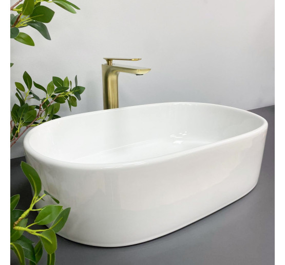 Умывальник (раковина) VBI AVERSA WHITE накладной