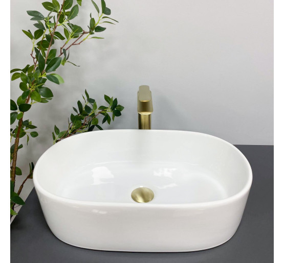 Умывальник (раковина) VBI AVERSA WHITE накладной