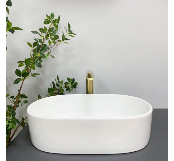 Умывальник (раковина) VBI AVERSA WHITE накладной