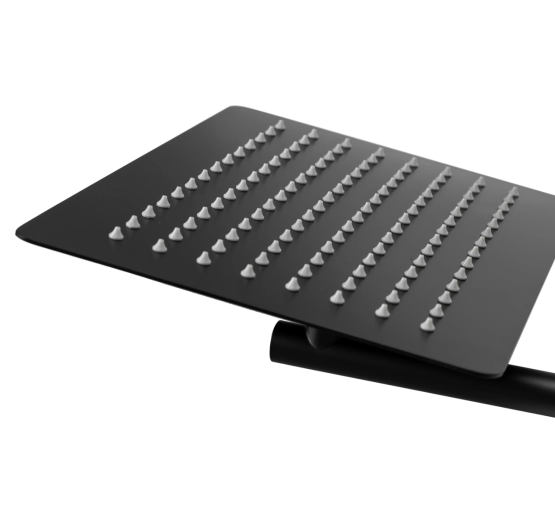 Душова система REA OVAL BLACK + BOX прихованого монтажу