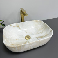 Умивальник (раковина) VBI RAVENNA LABRADORITE GLOSSY накладний