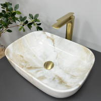 Умивальник (раковина) VBI RAVENNA LABRADORITE GLOSSY накладний
