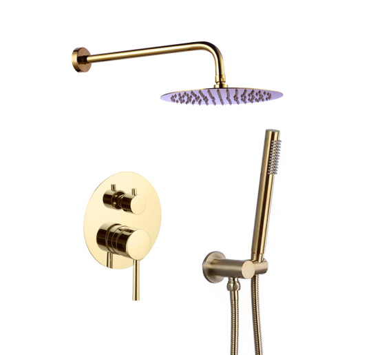 Душевая система VBI MILANO GOLD скрытого монтажа