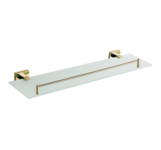 Полиця скляна VBI MERCURY GOLD