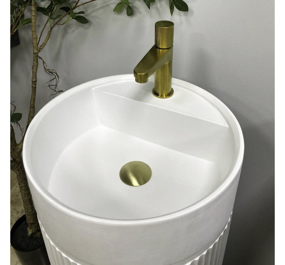 Умивальник (раковина) VBI MIRANO WHITE MATT підлоговий