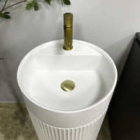 Умивальник (раковина) VBI MIRANO WHITE MATT підлоговий