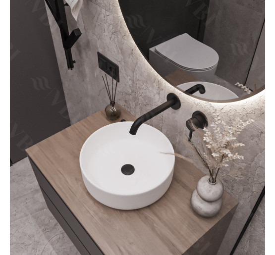 Умивальник (раковина) VBI PRATO WHITE накладний