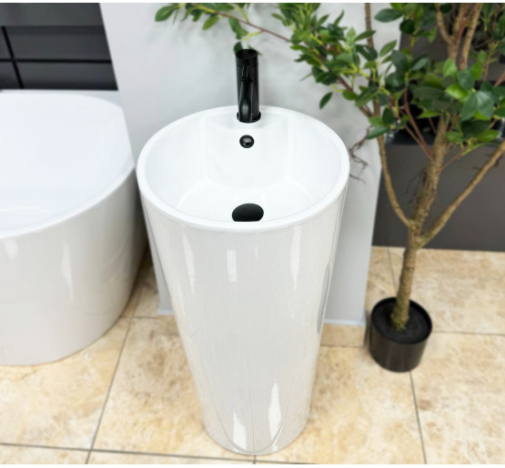 Умывальник (раковина) VBI BOLONIA WHITE напольный