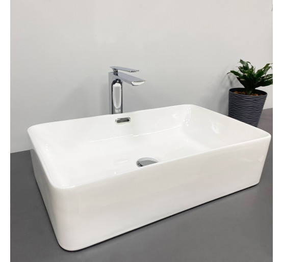 Умывальник (раковина) VBI ARABBA M WHITE накладной