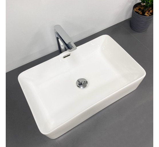 Умывальник (раковина) VBI ARABBA M WHITE накладной