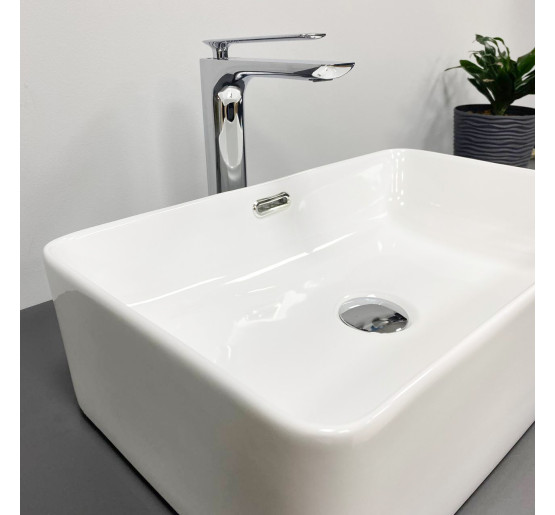 Умывальник (раковина) VBI ARABBA M WHITE накладной