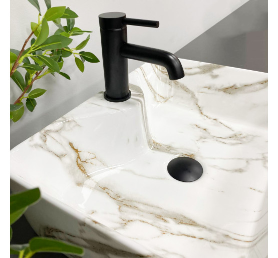 Умивальник (раковина) VBI FORLI MARMO GLOSSY накладний