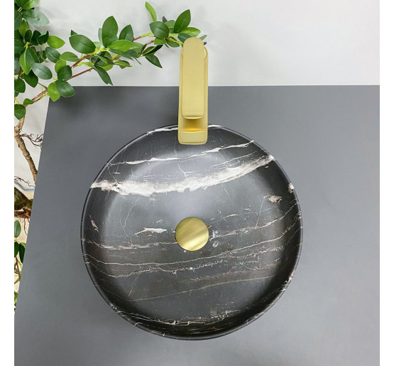 Умывальник (раковина) VBI PRATO BLACK ONYX MATT накладной