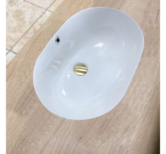 Умивальник (раковина) VBI MIRANDOLA WHITE врізний