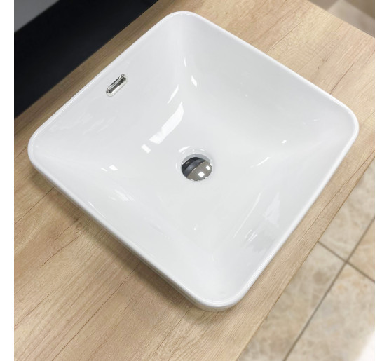 Умывальник (раковина) VBI MARIOTTO WHITE врезной